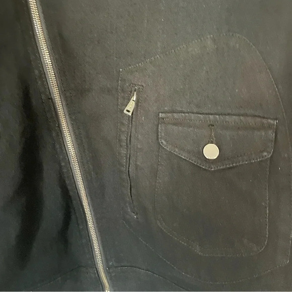 LRL Lauren Jeans Co Ralph Lauren
Manhattan Denim Black Jean Zip Up Jacket
Large - Picture 3 of 11